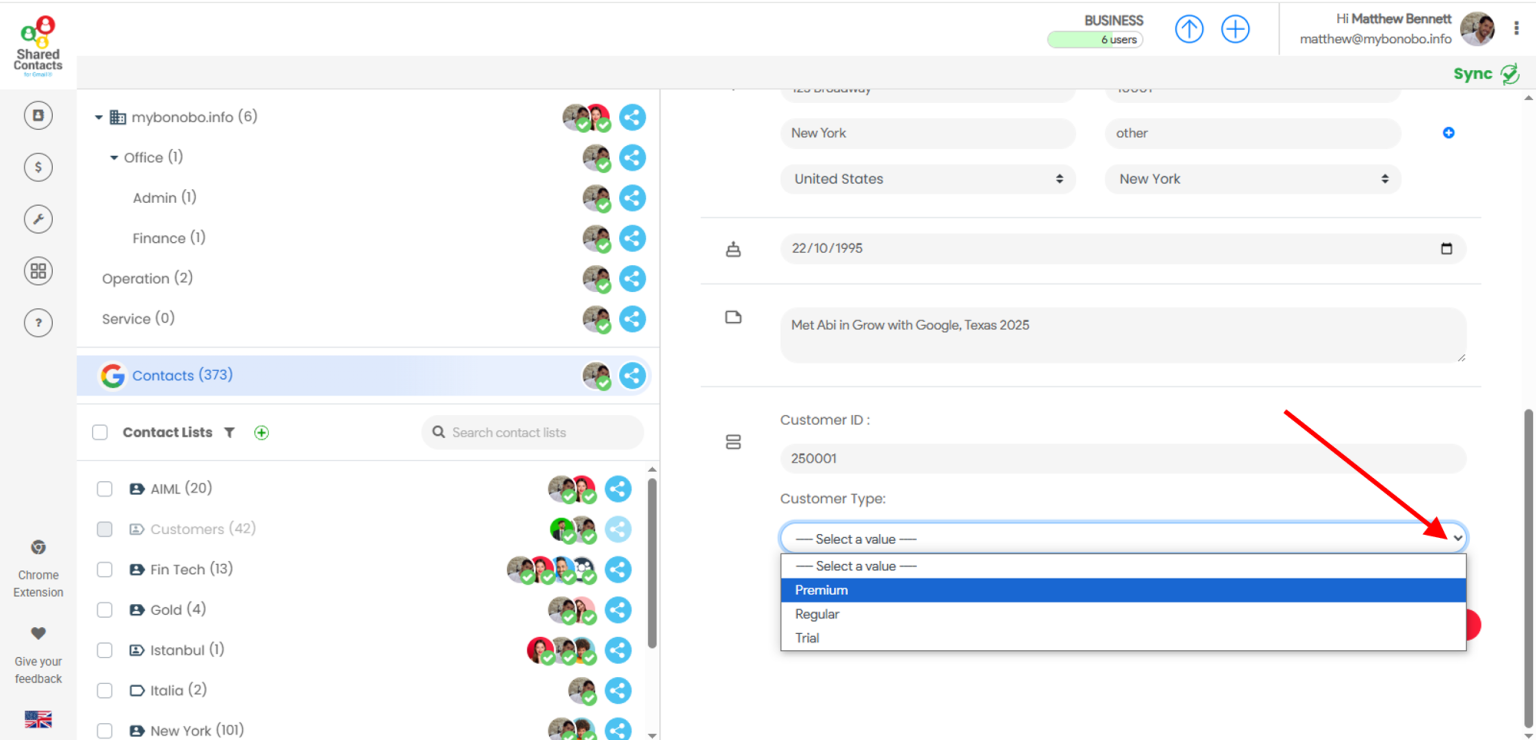 How to Create Custom Contact Fields - ContactsFlow™ (formerly Shared ...